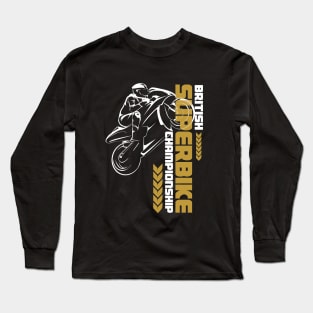 British Superbike Motorcycle Racing Championship Long Sleeve T-Shirt